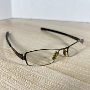 ic! Berlin Model Ivan Eyeglasses Frames Only Dark Blue Black Germany